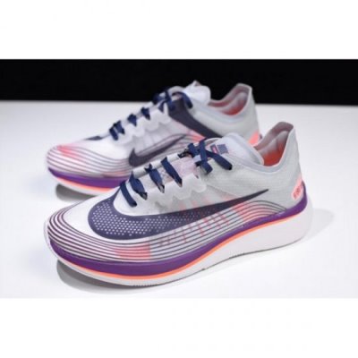 Nike Nikelab Zoom Fly Sp Indigo / Mor / Turuncu Koşu Ayakkabısı Türkiye - EPRYVLV5